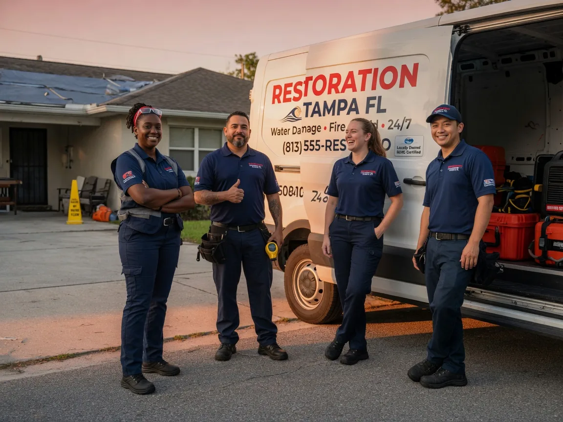 Water Damage Restoration company in New Ulm, TX